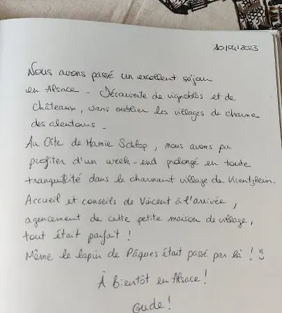 Chez Mamie Schlop * Kientzheim